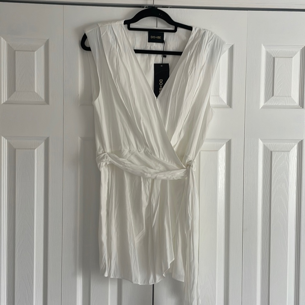Vici White Romper NWT Medium